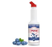 Toschi® | Mirtillo Preparato per Bevande Base Frutta Mirtilli | Sciroppo Analcolico per Miscelazione Ideale Cocktails e Long Drink - 1 x 1 Litro