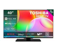 Toshiba 40LV3563DG Smart TV da 40", con risoluzione Full HD (1920 x 1080), HDR, base centrale, compatibile con Alexa, WiFi