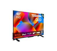 Toshiba 40QV2F63DG Smart TV 40" QLED, risoluzione Full HD (1920 x 1080), HDR, compatibile con Assistente vocale Alexa, Bluetooth