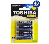 Toshiba Aa LR6 E91 MN1500 1.5v Batterie Alcaline (48 Batterie)