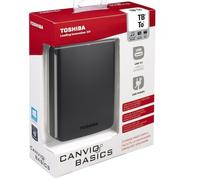 TOSHIBA CANVIO 2TB USB 3.0 PORTABLE EXTERNAL HARD DISK DRIVE BLACK
