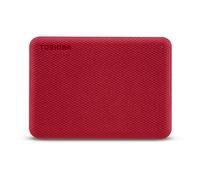Toshiba Canvio Advance disco rigido esterno 4000 GB Rosso [HDTCA40ER3CA]