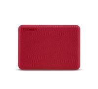 Disque dur externe - TOSHIBA - Canvio Advance - 4 To - Rouge