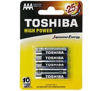 TOSHIBA Confezione 48 Pile Alcaline Batterie Ministilo AAA High Power LR03/ 1.5V