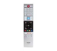 Toshiba CT-8541 CT8541 30101774 RC42150P Telecomando originale per Smart TV LED con Prime Video NetFlix Freeview F Tasti di riproduzione