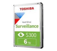 Toshiba Disco Rigido Marca Modello S300 Surveillance - Disco Rigido - 6 TB - Interno - 3.5" - SATA 6Gb/s - 5400 RPM - buffer: 256 MB