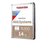 Toshiba HDWG21EXZSTA - Disco rigido interno N300 da 3,5", CMR SATA, 6 GB/s, 7200 giri/min, 256 MB di cache, 14 TB