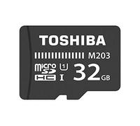 Toshiba M203 Scheda di Memoria microSDHC 32GB - 100MB/s - Classe 10 - U1 + Adattatore