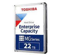 Toshiba Disco rigido interno Enterprise da 22 TB - HDD SATA da 3,5" serie MG per server, storage, funzionamento 24/7, Hyperscale, Cloud (MG10AFA22TE)