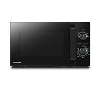 Toshiba Microonde MW2-MM20P(BK), Microonde a Piedi, 800 W, 5 Livelli di Potenza,