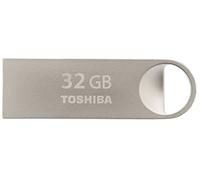 Toshiba Owahri Pendrive in Metallo 32GB, Chiavetta USB 2.0, Argento