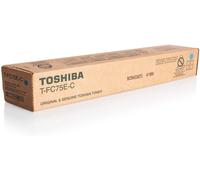 Toshiba T-FC75E-C 6AK00000251 toner originale ciano 29.500 copie per e-STUDIO 5560c, e-STUDIO 6560c, e-STUDIO 6570c