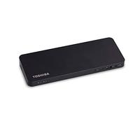 Toshiba, Thunderbolt 3 Dock, Docking Station, con 2 Uscite HDMI, 4 Porte USB 3.0, 2 Porte USB Type-C e Ingresso Cuffie, con Certificazione SASO e EAC