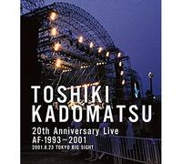 TOSHIKI KADOMATSU 20th Anniversary Live AF-1993-2001 2001.8.23 Blu-ray Japan