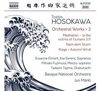 Toshio Hosokawa Toshio Hosokawa: Orchestral Works - Volume 3 (CD) Album