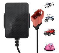 Tosiicop Caricatore da 6 V per bambini, moto, auto elettrica, 6 Volt per Kinde Ride on Toys, alimentatore di rete da 6 V, per bambini, veicolo elettrico a quattro ruote, SUV ATV, diversi modelli