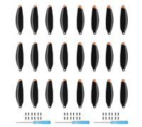 Tosiicop Eliche per DJI Mini 4K/ Mini 2/ 2SE/ SE 24Pcs 4726FM Props Ali Rumore Basso Rilascio Rapido per DJI Mavic Mini2 Series Tranquilla Drone Accessori Ricambio Parti con Cacciaviti Arancione