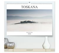 Toskana - Inseln im Nebel (hochwertiger Premium Wandkalender 2026 DIN A2 quer), Kunstdruck in Hochglanz: Stimmungsvolle Nebelbilder einer faszinierenden Landschaft