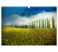 Toskana - spür den Sommer (Wandkalender 2027 DIN A3 quer), CALVENDO Monatskalend