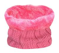 TOSKATOK Bambini Ragazze Inverno Rib Seed Stitch Termico Caldo Accogliente Foderato In Pile Scaldacollo Snood Sciarpa con Cappello Set