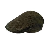 TOSKATOK® Cappellini Piatti da Uomo in Tweed