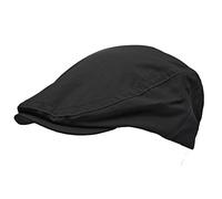 TOSKATOK® MENS CAPPA PIATTA RESISTENTE ALL'ACQUA DOCCIA NERO