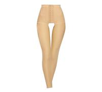 TOSOFT Pantaloni Modellanti Da Donna Operazione Di Liposuzione Compressione Post-chirurgica Post-partum Indumento Modellante Del Corpo Più Sottile Della Coscia (Color : Beige, Size : S/Small)