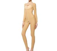 TOSOFT Shaper Completo for Il Corpo Post-operatorio for Le Donne Braccia di Compressione for Liposuzione Dopo Il Parto Tute Modellanti più Sottili for La Coscia (Color : Beige, Size : S/Small)
