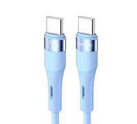 Tosomoki - Cavo di ricarica rapida da USB C a USB C PD da 1 m, per Samsung Galaxy S21 Ultra S20/Note 20 5G/Note10, iPad Pro 2021, MacBook, Google Pixel4/3a - blu