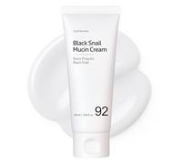 TOSOWOONG Black Snail Mucin 92% Crema viso, 920.768 ppm di Bava di lumaca nera, Propoli, Crema idratante leggera per una pelle morbida e luminosa, crema idratante per il viso, Skincare Coreana, 100ml