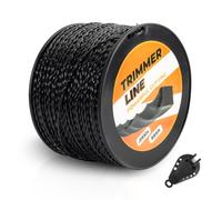 TOSRWGLL Filo per decespugliatore a diamante nero, 269,7 m 0,2 cm, adatto per decespugliatore Echo, resistente, ritorto, per modelli Echo Trimmer Line 330095073/330095071, con taglierina