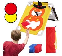 Toss di fagioli, giocattoli per il lancio di sabbia di Halloween all'aperto per bambini | Attività di feste interattive Sport Solvesorio giocattoli sensoriali per la scuola per bambini della scuola ma
