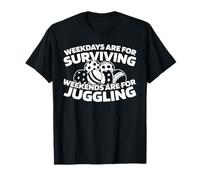 Toss Jugglig Giocoliere Swinging - Bouncing Giocoleria Maglietta