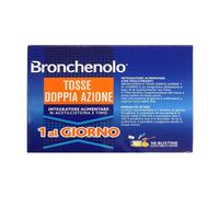 BRONCHENOLO Tosse Doppia Azione Miele e Limone, 10 bustine