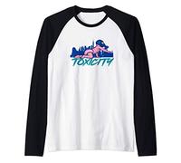 Tossicità Goth giapponese anime Kawaii Menhera Maglia con Maniche Raglan