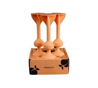TOSSIT Gioco Freccette Ventosa, Bocce Interno Esterno per Pavimento e Pareti, Silicone Potente e Durevole, Limited Edition Expansion Pack, Peach