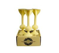 TOSSIT Gioco Freccette Ventosa, Bocce Interno Esterno per Pavimento e Pareti, Silicone Potente e Durevole, Limited Edition Expansion Pack, Sunflower Cream
