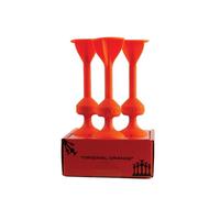 TOSSIT Gioco Freccette Ventosa, Bocce Interno Esterno per Pavimento e Pareti, Silicone Potente e Durevole, Limited Edition Expansion Pack, Original Orange