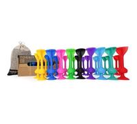 TOSSIT Set Freccette Ventosa Bocce Interno Esterno - 8 Colori