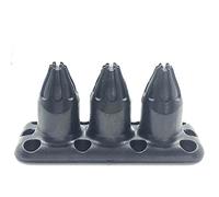 TOSSPER 1 Pc Delta Boots Studs Autodifesa Defensivo Combattimento Per Scarpe Fibbia Kuba Kick Style