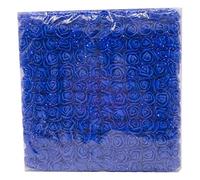 TOSSPER 144pcs / Set di Schiuma Artificiale della Rosa, Accessori per La Casa Mini Flower Wedding Bouquet Decor Craft, (Blu)