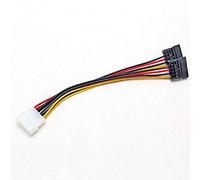 TOSSPER 1Pcs Nuovo 4 Pin IDE Molex a 2 Serial ATA SATA Cavo Adattatore di Alimentazione unità Disco Rigido