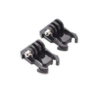 TOSSPER 2 Pz Superficie Orizzontale a sgancio rapido Montaggio Fibbia per GoPro Eroe 1, Hero 2, Hero 3, Eroe 3+, Eroe 3 Plus, Eroe 4 Camera - Nero