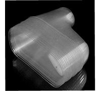TOSSPER 20 Pc/Lotto di Plastica del Piede Modello Sock Stampi Incollare Bambino Fondente Bottini Formazione per Estrusione Regalo Dell'esposizione Scarpe Packaging