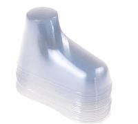 TOSSPER 30 Pezzi Trasparente in Plastica per Bambini Display con Bottini per Calze Supportano Il Supporto Shaper (9 Cm)