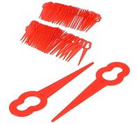 TOSSPER 40 Pz Falciatrice Plastic Cutter Blade Accessori per La Sostituzione per Stihl Polycut 2-2 Fsa 45 Trimmer Trimmer Grass Cutter Strumenti