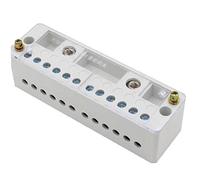 TOSSPER Distribuzione 220v Electrical Box Morsettiera Filo Connettore a Due in Dodici Uscita Wire Junction Box Accessori Elettrici