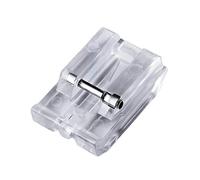 TOSSPER Invisibile Nascosto Chiaro Piedino per Cerniere, Plastica Piedino per Uso Domestico Macchine Cucire Accessori