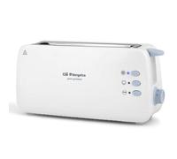 Orbegozo Tostapane TO 4012 800 W 2 fette Bianco Scongelamento