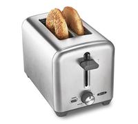 Tostapane a 2 fette con fessure per toast molto larghe e scomparto